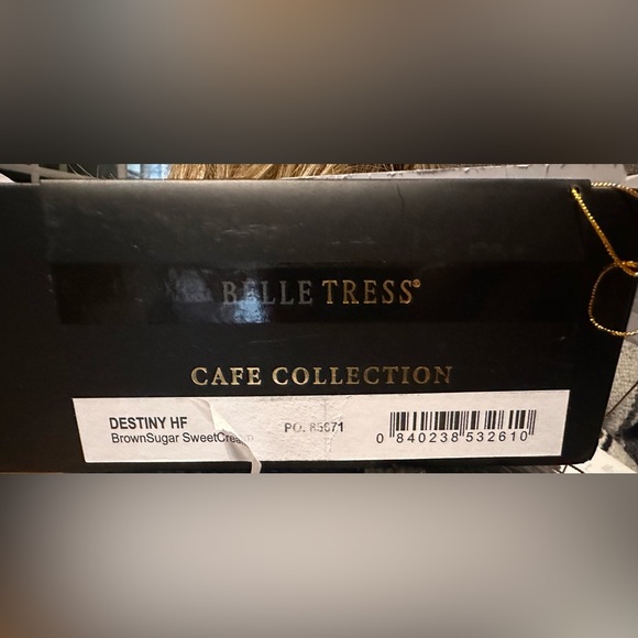 ONLY TRIED ON! Belle Tress Destiny Brown Sugar Sweet Cream HF - Picture 3 of 6